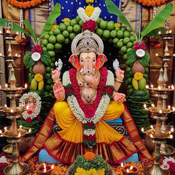 Kannada Ganesha Bhajan - Bhajisona Gajamukhana