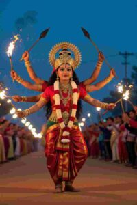 Dubai Hindu Temple Dussehra 2025: Jebel Ali Worship Village October Festival (16 Deities) – Timings, Aarti, Parking