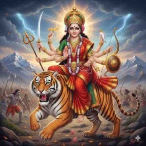 Durga Chalisa Lyrics: Complete 40 Verses Prayer for Divine Protection